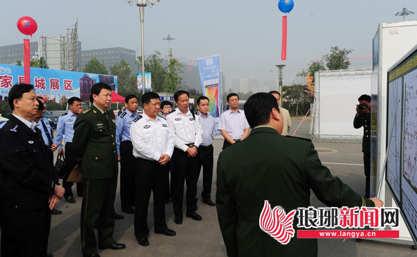 市政府党组成员,市公安局局长张春义督导检查第六届中国(临沂)国际