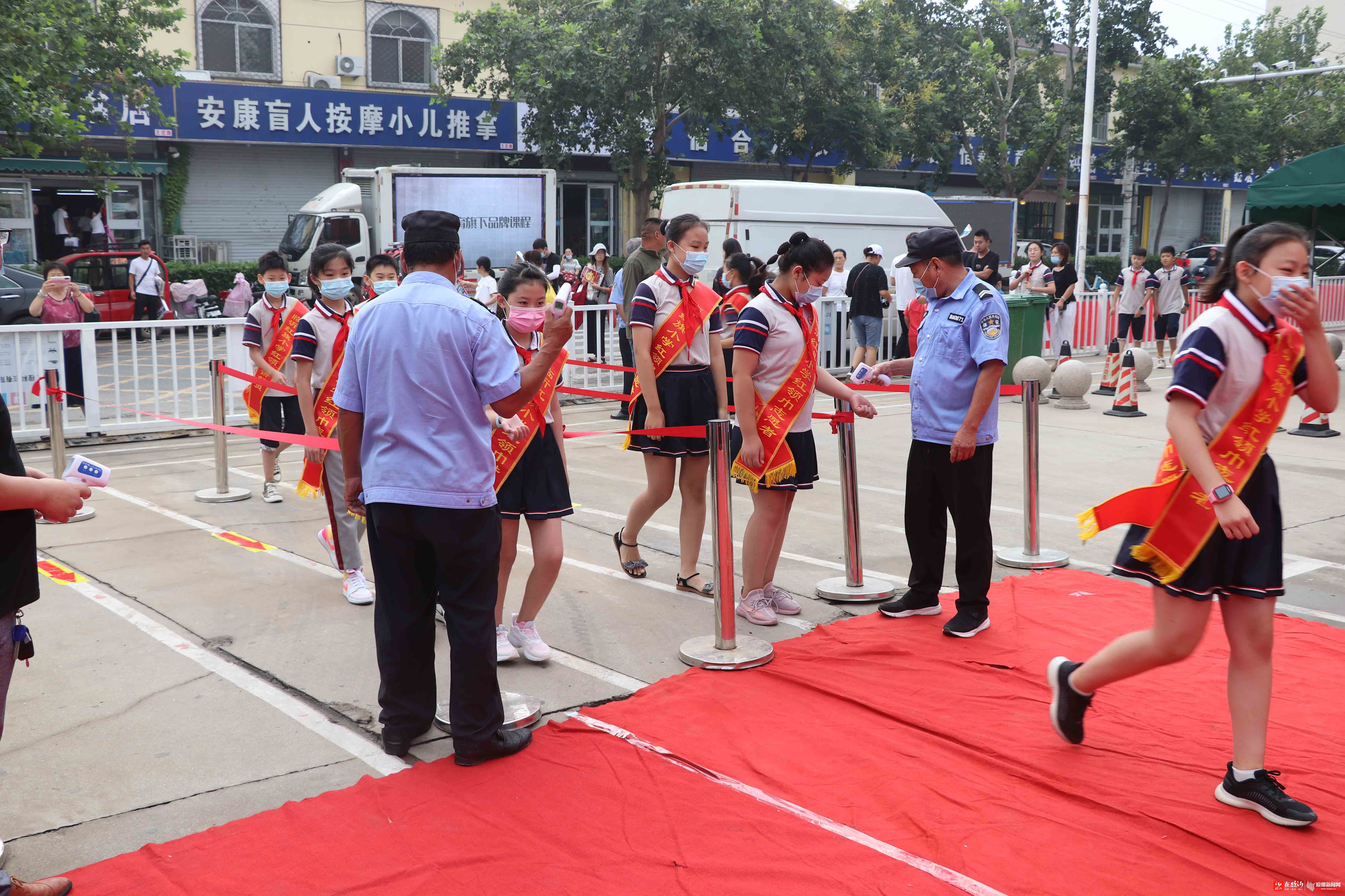 临沂红旗小学:绸缪未雨筑防线,防疫演练迎开学