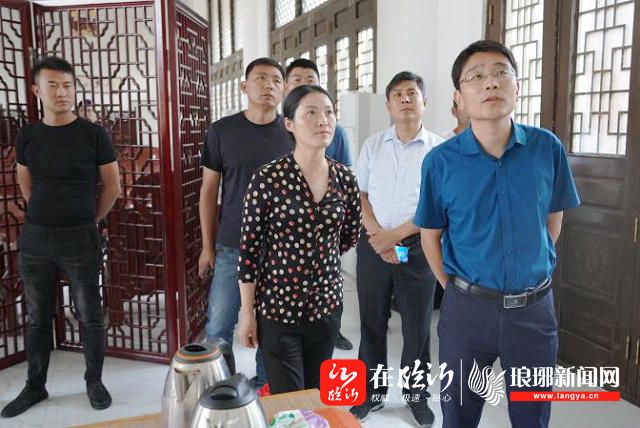 兰陵县大仲村镇党政考察团到郑山街道参观考察乡村振兴工作