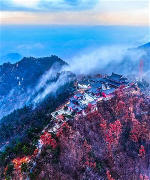 金秋沂蒙好风光 天蒙山 刘笃龙航拍