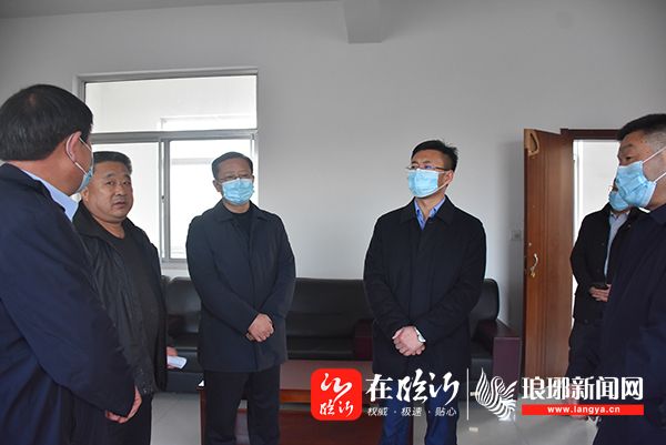 2月8日下午,县委副书记,县长武光锋,副县长秦元东一行前往位于蒙阴