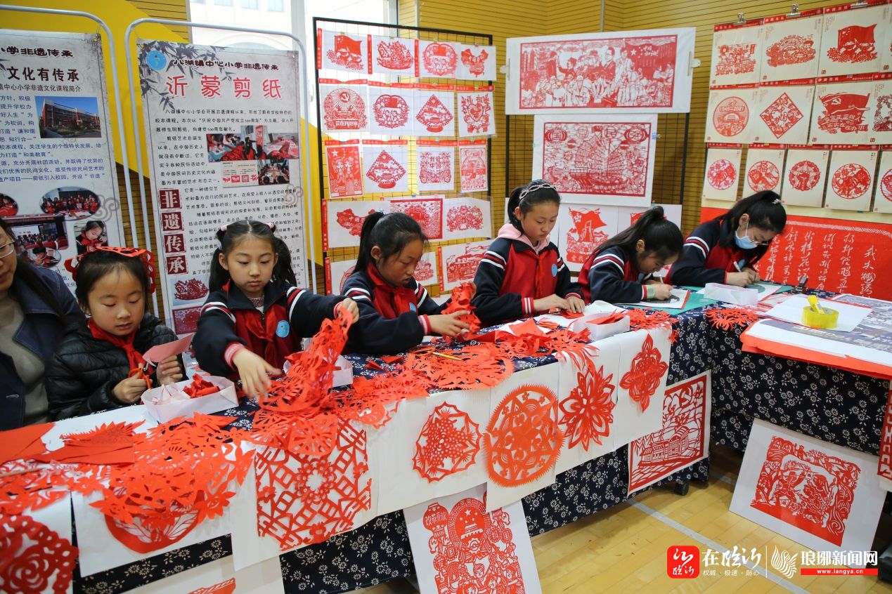 临沂新桥中学参加沂蒙非遗课程成果展演