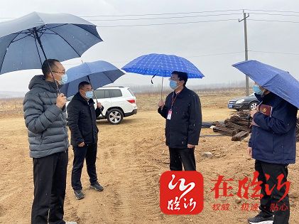 苗运全实地察看了漠河农场项目和中信钙业落实疫情防