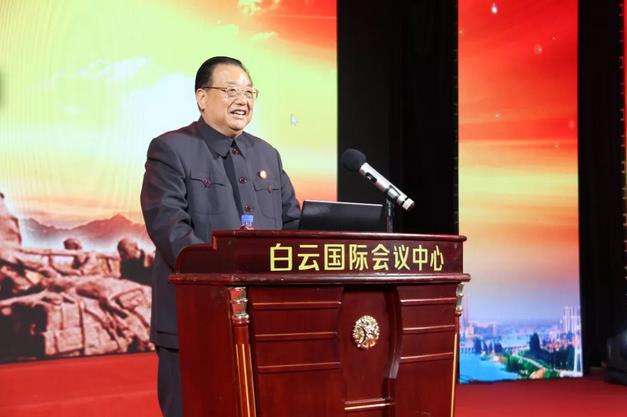 国防大学原副政委,中将李殿仁作主题演讲中国军事博物馆原馆长,少将