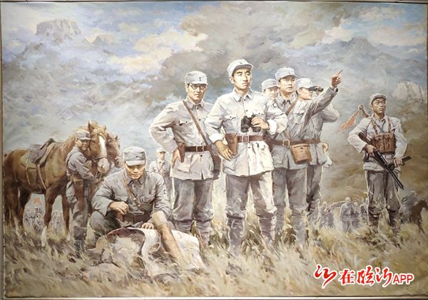 蒙山高沂水长临沂市弘扬沂蒙精神大型油画主题创作展暨全国油画名家