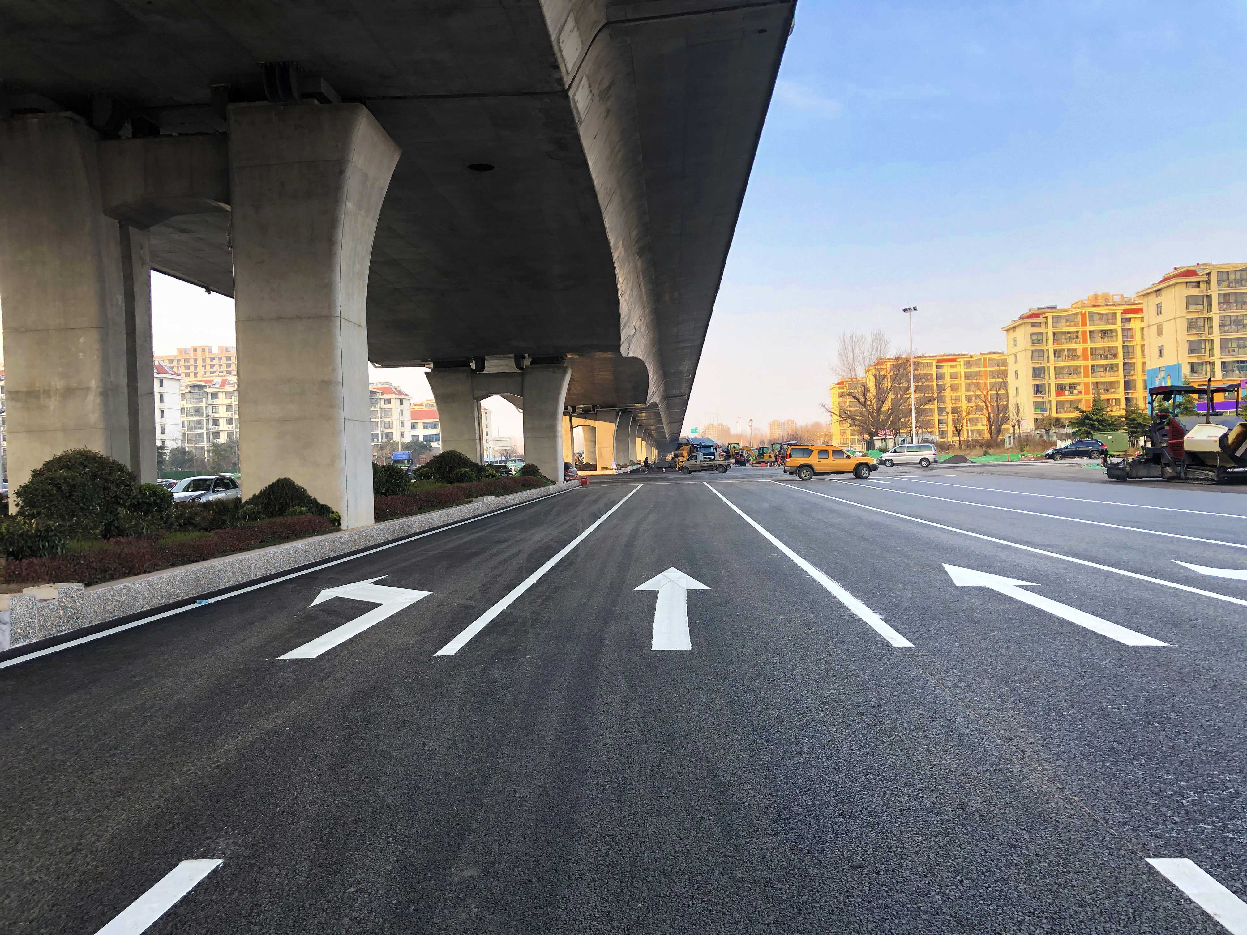 蒙山大道高架桥北延工程具备通车条件