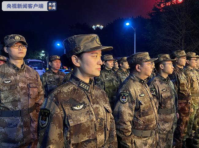 解放军支援湖北医疗队全部抵达武汉