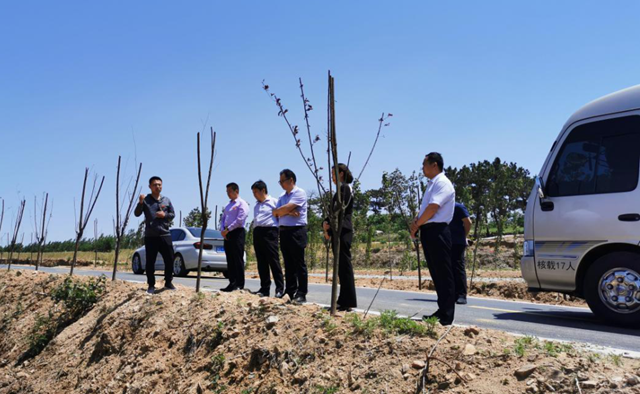 市工信局向派驻汪沟镇乡村振兴服务队捐赠防疫物资