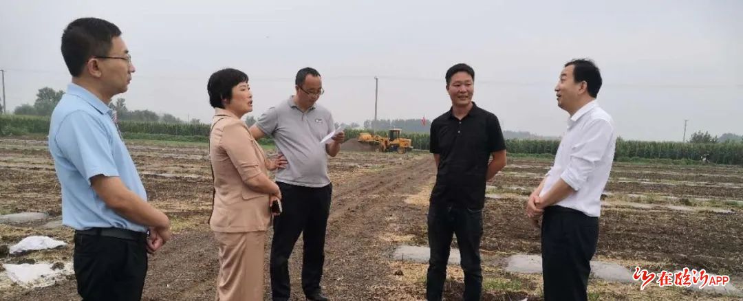 7月14日下午,县委常委,组织部长刘健铭到芦柞镇调研