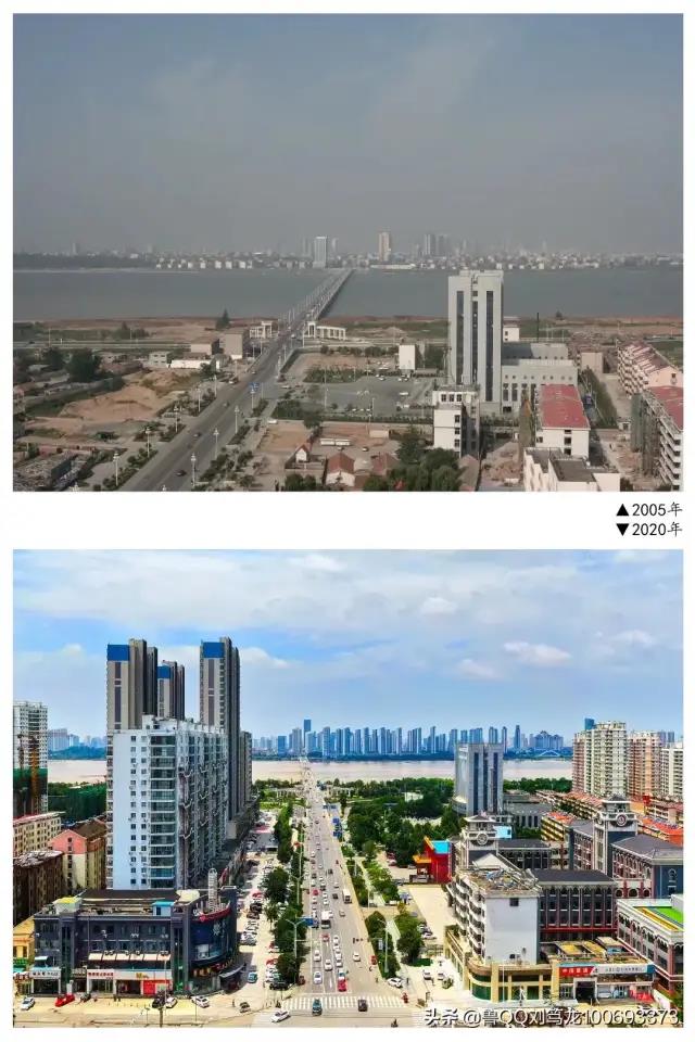 一组城市变迁对比照见证河东15年发展