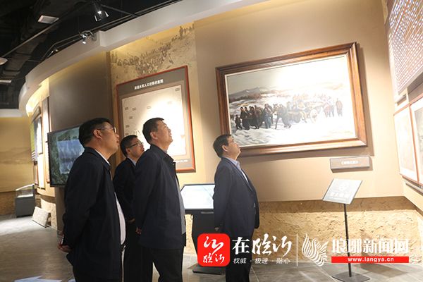 鲁峰武到我县云蒙湖生态区考察