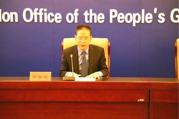 市财政局党组书记,局长矫晓斌在发布会上介绍了我市1