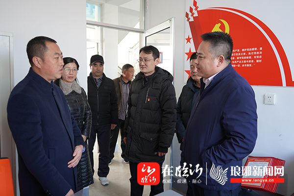 团市委副书记徐文明到常路镇调研走访团市委派驻工作队队员-在临沂