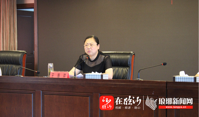 部分企业进行了安全生产工作述职,街道党工委副书记,办事处主任王海芹