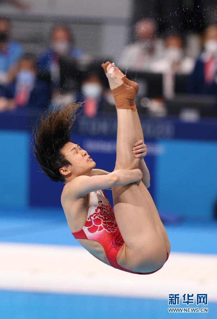 跳水奥运冠军女子图片