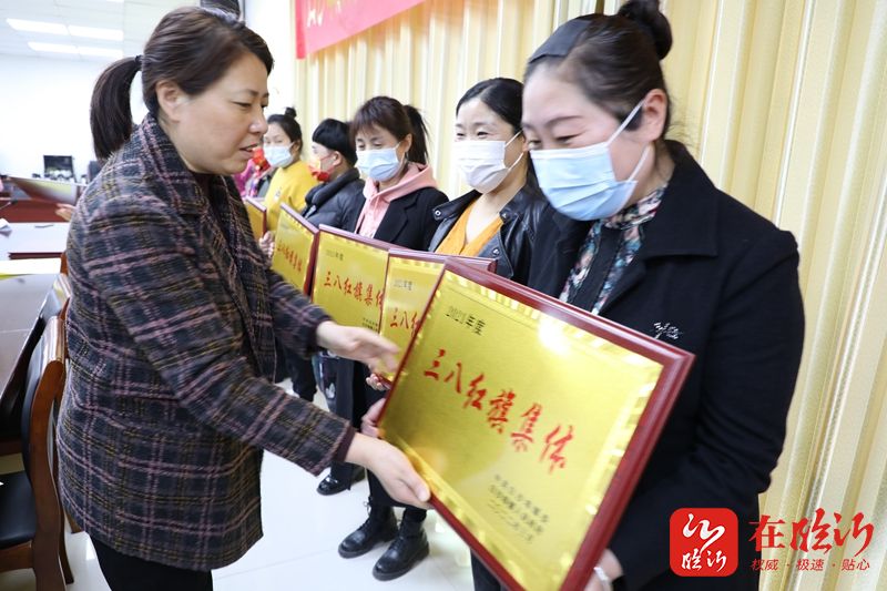 兰山镇街新闻白沙埠镇开展2021年度妇女工作先进集体和先进个人表扬