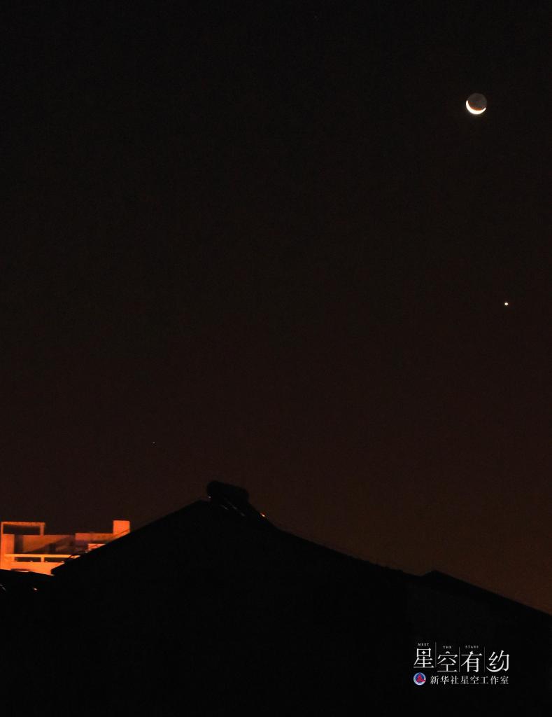 星空有约丨20日金星西大距公众可赏启明星