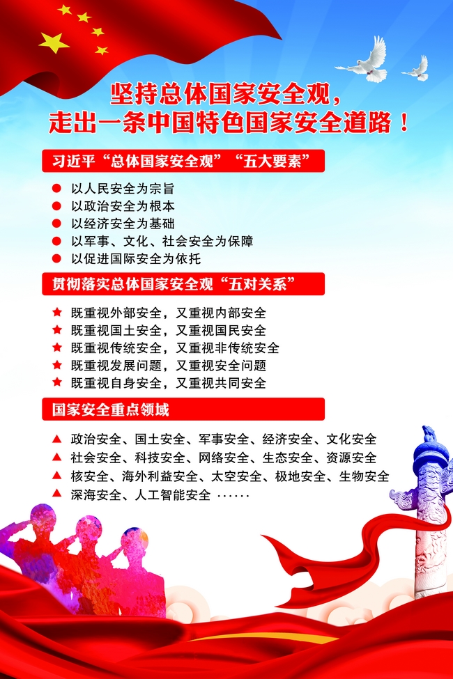 公益广告走中国特色国家安全道路