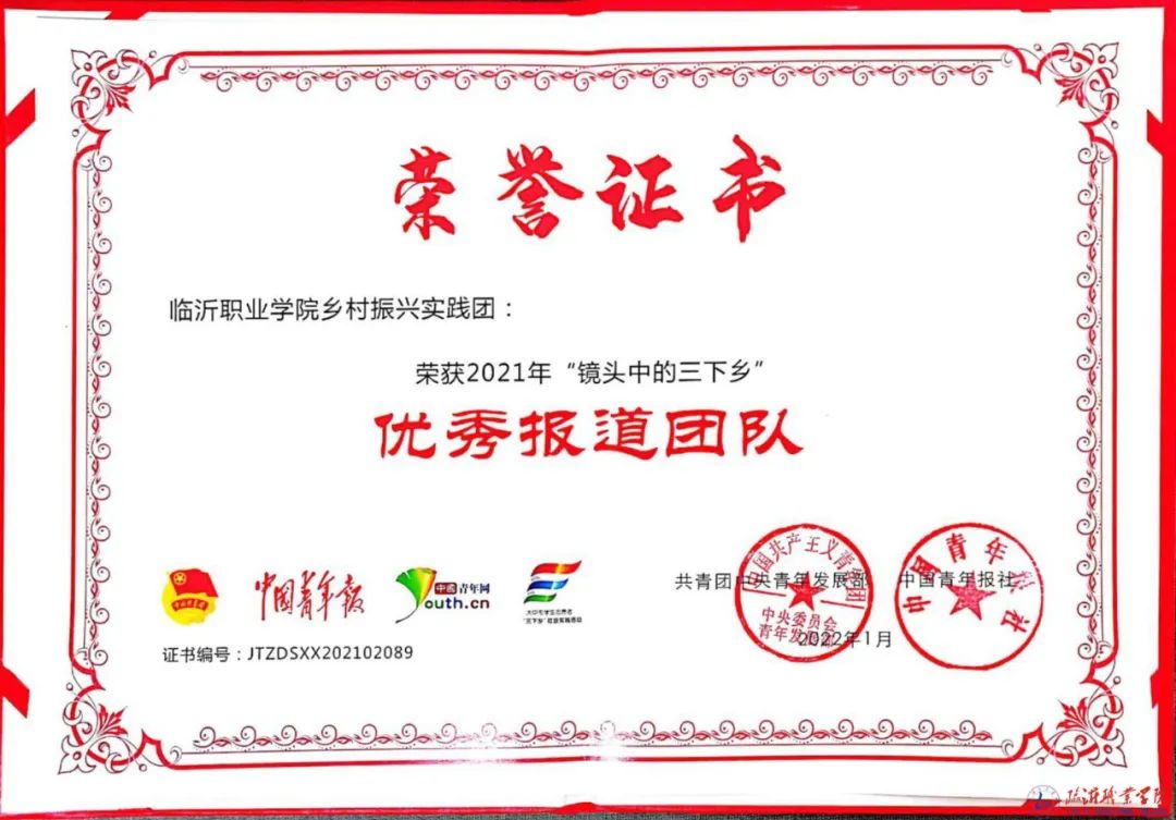 团委按照学校党委的工作部署,组织50余名师生成立"临沂职业学院乡村