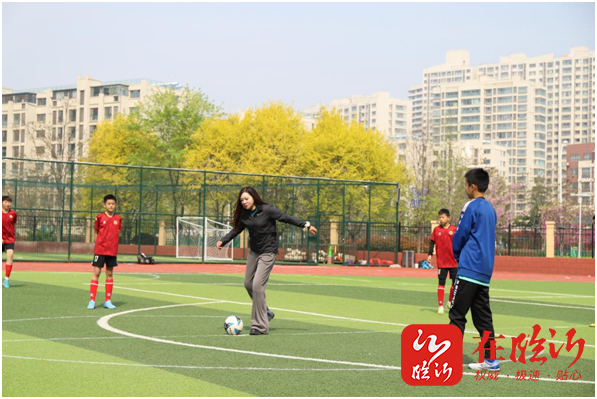 和美少年绿茵逐梦临沂三河口小学第七届校长杯足球联赛开幕