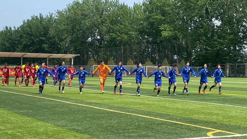 临沂"铿锵玫瑰 激情绽放"绿茵场——写在临沂女足u17省足球锦标赛夺冠