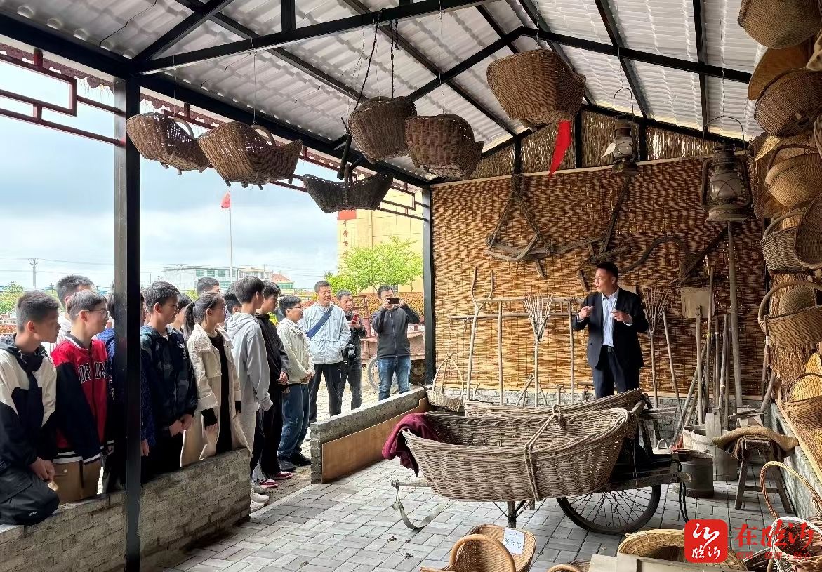 镇街新闻 | 临沂第十二中学学生到团林镇开展"钢铁是怎样炼成的"主题